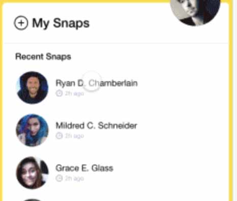 Fernüberwachung des Snapchat-Kontos einer anderen Person